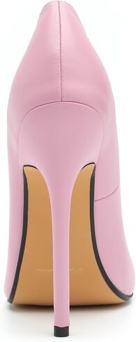 Unisex High Heels for Men and Women 5.5 Inch Stiletto Heels | Round Toe Pumps Sexy Dress Party Shoes in Saudi Arabia