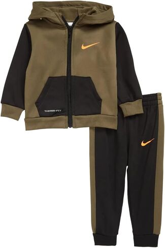 مجموعة Nike Baby Boy's Therma Fit Adp (طفل صغير) باللون الأسود 2 طفل صغير in Saudi Arabia