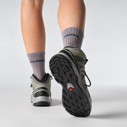 حذاء المشي لمسافات طويلة X-Adventure Recon Mid Gore-Tex للسيدات من Salomon، ثبات مقاوم للماء لمسارات المشي لمسافات طويلة الوعرة والرحلات في جميع الأحوال الجوية in Saudi Arabia