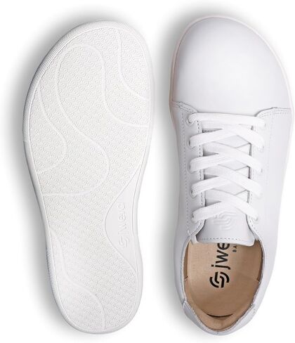 Women's Genuine Leather Barefoot Walking Shoes | Wide Toe Box for Pain Relief + All-Day Comfort | Zero Drop for Natural Posture & Back Health | True Anatomical Fit in Kuwait