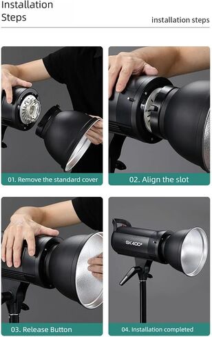Global Climb Foot Reflector for Studio Photography Light Efficient Streak Control Permanent Aluminum in Saudi Arabia