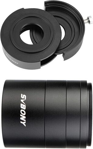 SVBONY SV119 Extension Tube Kit for Cameras and eyepieces 5mm 10mm 15mm 30mm M48x0.75 on Both Sides Bundle with SV226 Telescope Filter Drawer with M42-M48 Adapter, Double Magnetic Filter Holder in Saudi Arabia