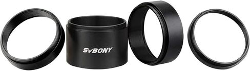 SVBONY SV119 Extension Tube Kit for Cameras and eyepieces 5mm 10mm 15mm 30mm M48x0.75 on Both Sides Bundle with SV226 Telescope Filter Drawer with M42-M48 Adapter, Double Magnetic Filter Holder in Saudi Arabia