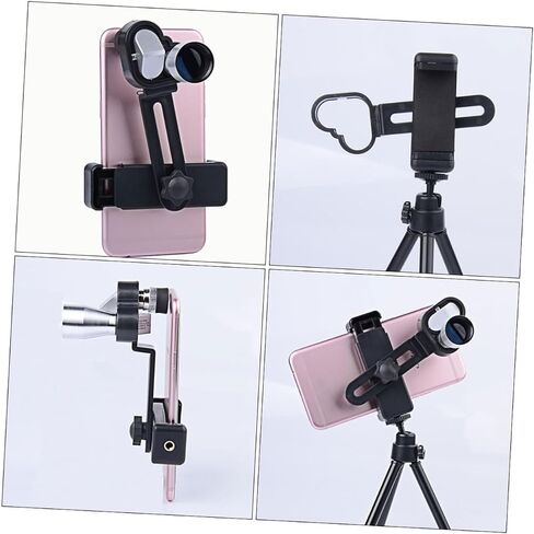 Spotting Scope Phone Adapter Smartphone Holder for Telescope Binoculars and Monocular Stable Design Antislip Feature for Easy Photography and Videography in Saudi Arabia