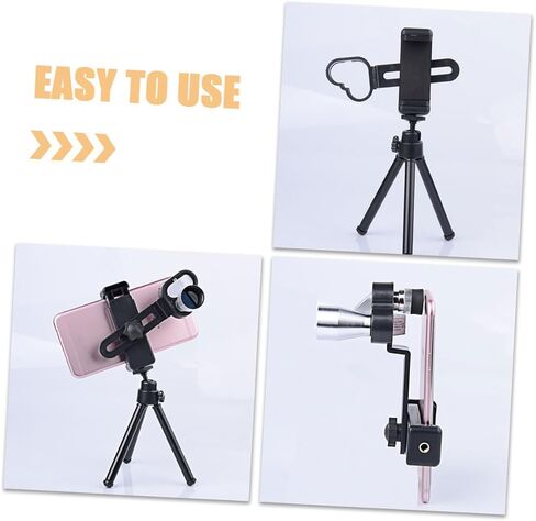 Spotting Scope Phone Adapter Smartphone Holder for Telescope Binoculars and Monocular Stable Design Antislip Feature for Easy Photography and Videography in Saudi Arabia