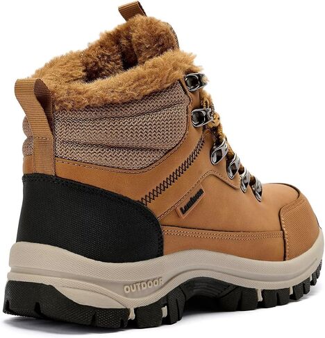 Water Resistant Boots for Woman Warm Comfortable Trail Non-Slip Camping Snow Hiking Boots in Kuwait