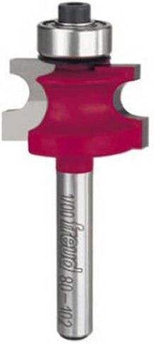 Freud 80-102: 1/8" Radius Traditional Beading Bit with 1/4" Shank, Perma-shield Coating Red in Saudi Arabia