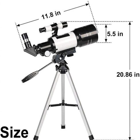 Monoculars Telescope, Refraction Astronomical Telescope with Portable Tripod Sky Monocular Telescopio Space Observation Scope Outdoor in Saudi Arabia