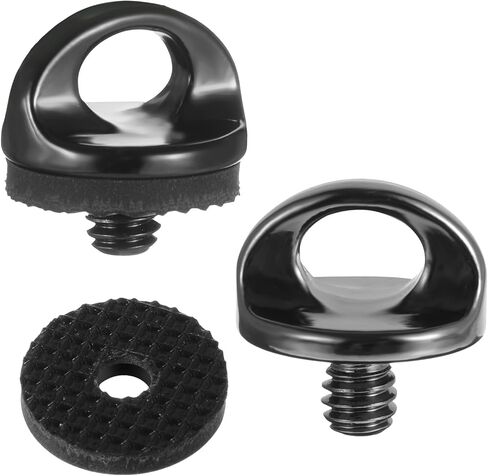 1/4" Camera Neck Strap Screw Holder, 2PCS 1/4-20 Quick Install Metal Screws Connecting Adapters with Rubber Washer for Quick Release or Installation of Wristband Sling in Saudi Arabia