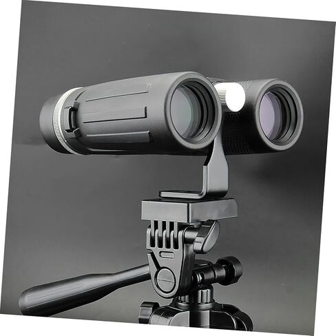 Gatuida 2 قطعة معدنية مجهر محول حامل ثلاثي القوائم للتصوير الفوتوغرافي للتلسكوب اتصال ثابت متوافق مع تلسكوبات مزدوجة واحدة أسود فضي in Kuwait