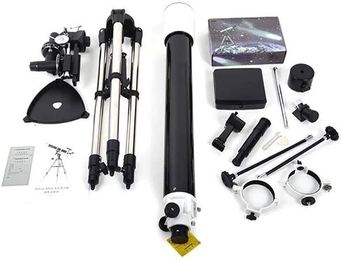 Monoculars Telescope, Telescope for Astronomy Adult, Portable Refractor with Tripod and Equatorial Mount, Beginner, Unisex, Kellner Eye Piece, for Families and Hobbyists in Saudi Arabia