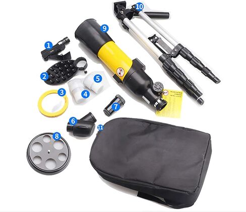 Monoculars Telescope, Astronomical Telescope，telescopes for Beginners，Profession 7mm Refractor Telescope，300mm Focal Length，with Adjustable Tripod，Eyepiece in Saudi Arabia