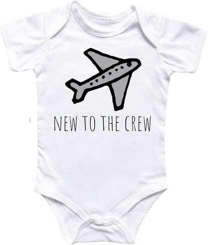 Copilot Pilot Airplane 1- Baby Boy Girl Clothes Infant Bodysuit Funny Cute Newborn in Saudi Arabia