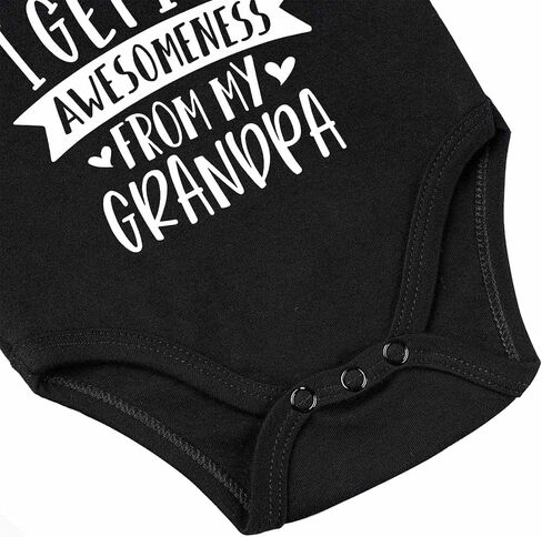 Grandpa Bodysuit for Baby I Love Grandpa Baby Clothes Grandpas Girl Babies Clothes in Saudi Arabia