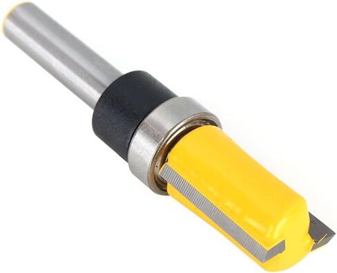 1/4 Shank Flush Trim Router Bit Bearing Cutter Flush Trim Bearing Trimmer for Woodworking Wood Hardwood MDF Acrylic in Saudi Arabia