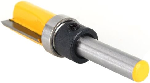1/4 Shank Flush Trim Router Bit Bearing Cutter Flush Trim Bearing Trimmer for Woodworking Wood Hardwood MDF Acrylic in Saudi Arabia