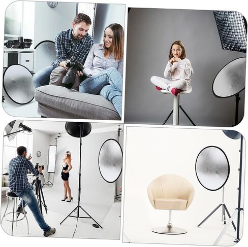 NUOBESTY Portable Photography Reflector Metallic Light Diffuser Board for Outdoor Portraits and Studio Lighting Versatile Shadow-Lightening Prop for Professional and Amateur Photographers in Saudi Arabia