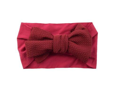 عصابة رأس من النايلون الناعم للفتيات الصغيرات، ربطة شعر للأطفال الرضع، هدايا للتصوير الفوتوغرافي وحفلات السفر (أصفر، مجاني) in Kuwait