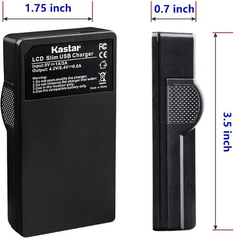 شاحن USB Kastar NP-W235 LCD متوافق مع Fujifilm NP-W235 NPW235، بطارية ليثيوم أيون Fujifilm NP-W235 القابلة لإعادة الشحن، شاحن بطارية Fujifilm BC-W235 BCW235، كاميرا Fujifilm X-T4 XT4 in Saudi Arabia