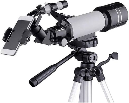 Monoculars Telescope, Telescope for Adults Beginners， 70mm Aperture 400mm Astronomical Refractor Telescope with Smartphone Adapter and Tripod and Backpack T in Saudi Arabia