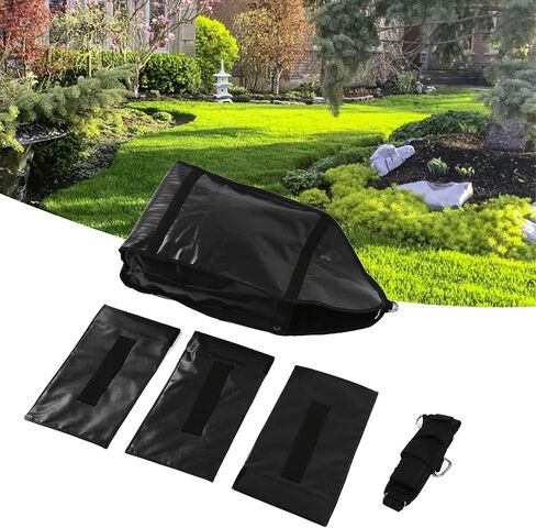 Outdoor Gardening Windproof Sandbag Adjustable Weight Sandbag for Garden Outdoor Durable PVC Mesh Material Lightweight Portable for Plant Protection in Saudi Arabia