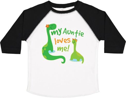 My Auntie Loves Me Dinosaur Toddler T-Shirt in Saudi Arabia