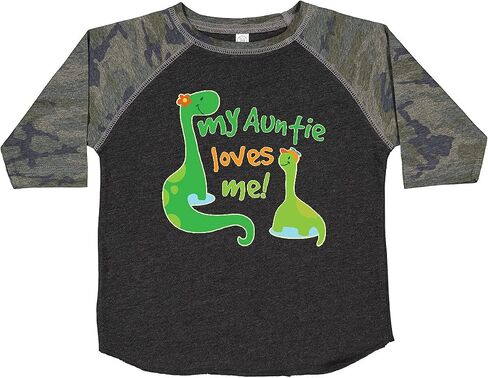 My Auntie Loves Me Dinosaur Toddler T-Shirt in Saudi Arabia