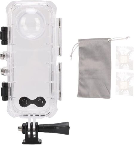 CUIFATI Invisible Dive Case for 360 X5 Camera, 60m 196.9ft Water Proof Case, Protective Underwater Diving Housing Shell for Diving Swimming in Saudi Arabia