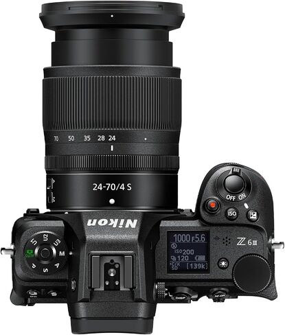 Nikon Z6III Mirrorless Camera with NIKKOR Z 24-70mm f/4 S and 420-800mm f/8.3 HD Telephoto Zoom Lens + 64GB Memory + Extra Battery + Slave Flash + Filters + Tripod + More (33pc Bundle) (Renewed) in Saudi Arabia