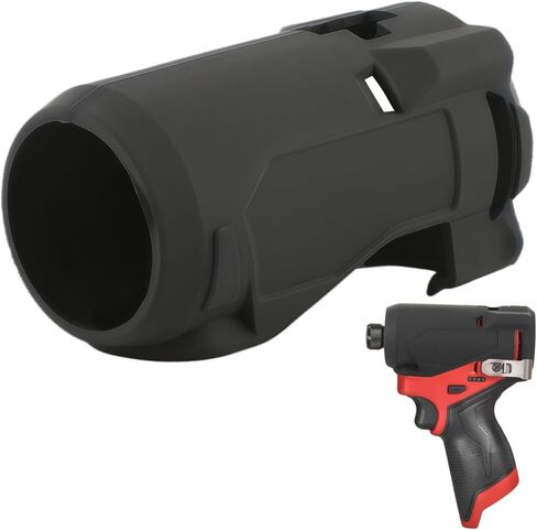 49-16-3453 Impact Protective Boot for Milwaukee M12 FUEL 1/4" Hex Impact Driver 3453-20 - Replacement Protective Cover Case (1 Pack) (Black) in Saudi Arabia