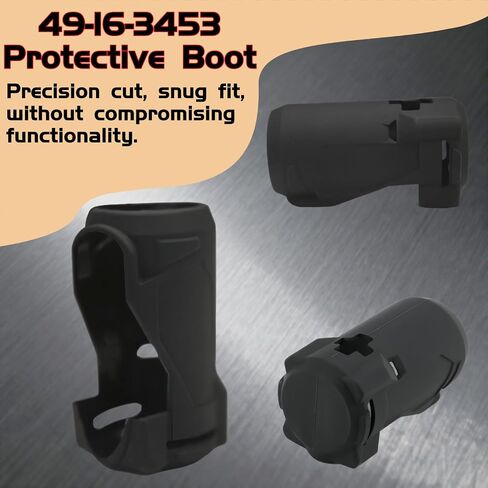 49-16-3453 Impact Protective Boot for Milwaukee M12 FUEL 1/4" Hex Impact Driver 3453-20 - Replacement Protective Cover Case (1 Pack) (Black) in Saudi Arabia
