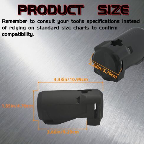 49-16-3453 Impact Protective Boot for Milwaukee M12 FUEL 1/4" Hex Impact Driver 3453-20 - Replacement Protective Cover Case (1 Pack) (Black) in Saudi Arabia