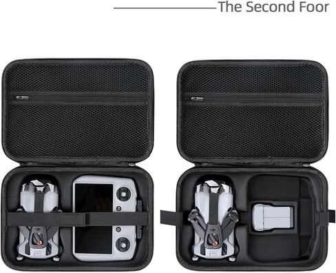 Mini 5 Pro Storage Case, Portable Carrying Bag for DJI Mini 5 Pro Drone, RC 2 Controller, Battery and Accessories (Black) in Kuwait
