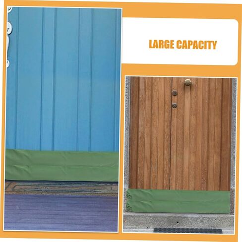 TEHAUX 2pcs Long Canvas Flood Control Sandbags Water Blocking Barrier Sandbags for Basement Protection in Saudi Arabia
