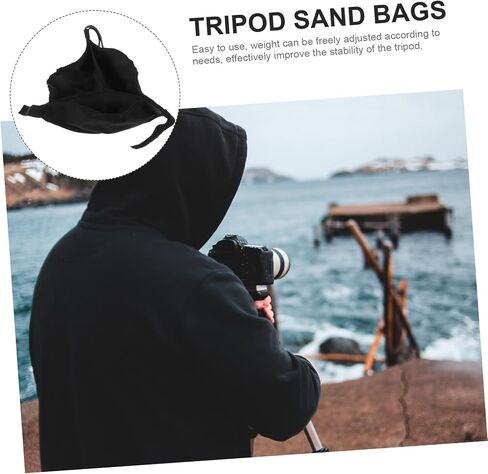 Balanced Tripod Weight Bag Durable Sandbag for Stabilizing Light Stands Tripods Safe Convenient Design Reusable Photography Accessory Compatible with Various Equipment in Saudi Arabia