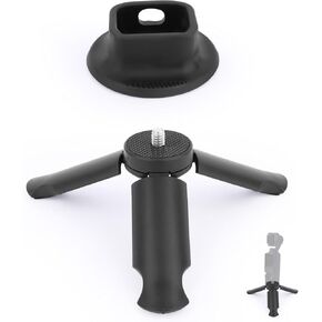 Mini Tripod Stand for DJI Osmo Pocket 3 & 2, Desktop Mount with Anti-Slip Support Base Compact Tabletop Tripod Holder for DJI Osmo Pocket 3 Accessories (Black) in Kuwait
