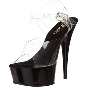 Pleaser Women's Delight-608 Ankle-Strap Sandal in Saudi Arabia