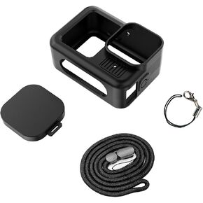 Waterproof Case for GoPro Hero 13/12/11/10/9 Black, 60M/196FT with Quick Release Buckle Mount, Black, Acrylic, Camera Case, Waterproof in Saudi Arabia