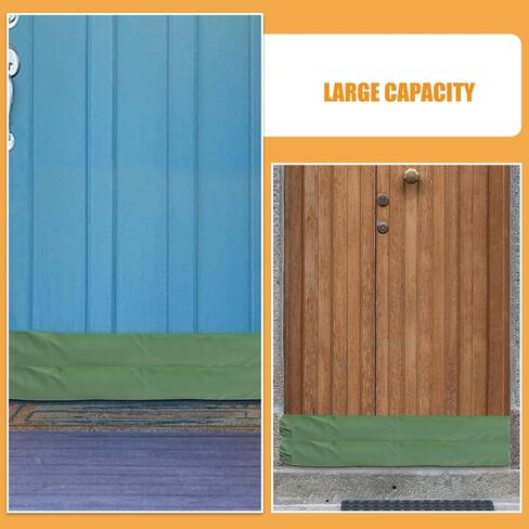 2pcs Long Reusable Flood Sandbags Absorbent Canvas Water Blocking Barrier for Indoor and Outdoor Use for Flood Protection and Garage in Saudi Arabia