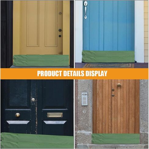 2pcs Long Reusable Flood Sandbags Absorbent Canvas Water Blocking Barrier for Indoor and Outdoor Use for Flood Protection and Garage in Saudi Arabia