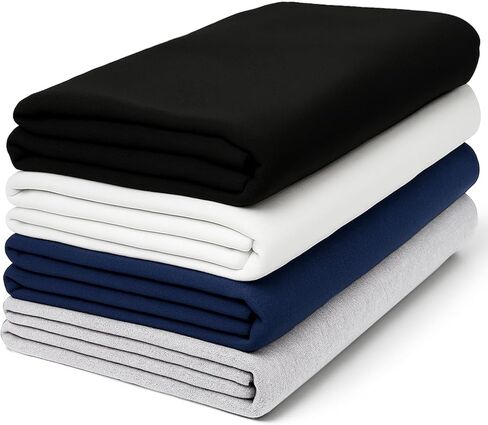 Premium 4-Pack Swaddle Blankets for Babies-Soft Lightweight 47"x47" Receiving Blanket, for Swaddling, Newborn Essentails in Saudi Arabia