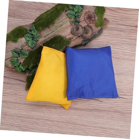 POPETPOP 2Pcs Small Plastic Granules Sandbags and Blue Color for Beanbag Game for Outdoor Activities in Saudi Arabia