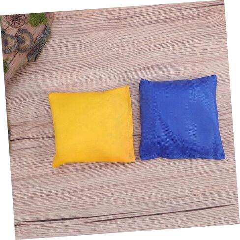 POPETPOP 2Pcs Small Plastic Granules Sandbags and Blue Color for Beanbag Game for Outdoor Activities in Saudi Arabia