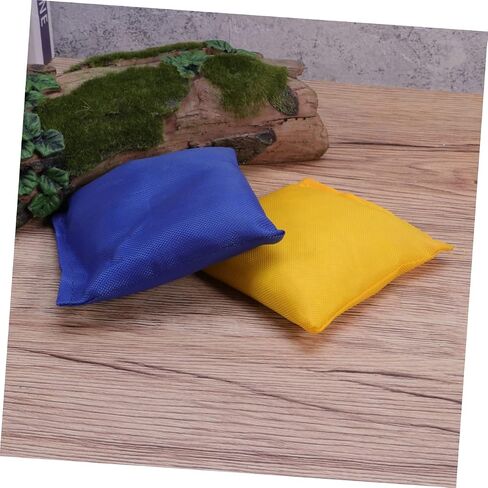 POPETPOP 2Pcs Small Plastic Granules Sandbags and Blue Color for Beanbag Game for Outdoor Activities in Saudi Arabia