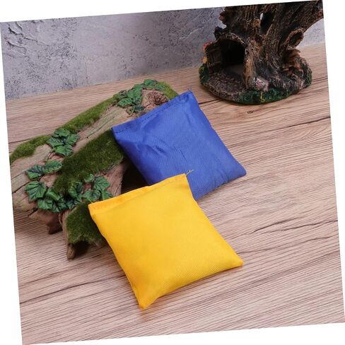 POPETPOP 2Pcs Small Plastic Granules Sandbags and Blue Color for Beanbag Game for Outdoor Activities in Saudi Arabia