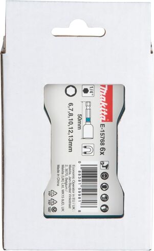 Makita E-15768 6 Piece Impact Black Nutsetter Set in Saudi Arabia