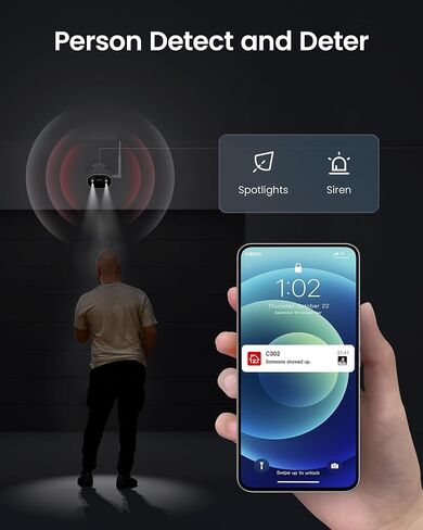 كاميرا ZOSI WiFi 6 2K الإضافية، كاميرا أمان مدمجة 3 ميجابكسل مع مصدر طاقة، رؤية ليلية، صوت ثنائي الاتجاه، متوافقة فقط مع نفس العلامة التجارية نظام تسجيل Wi-Fi 6 NVR الموديل: ZR08WU، ZR08WS، ZR08PP in Saudi Arabia