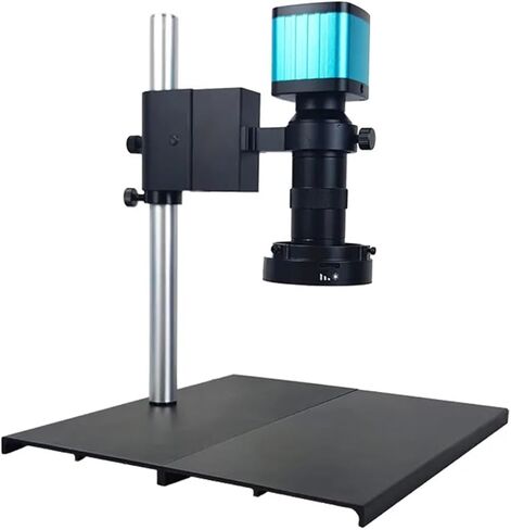 عدة مجهر 4K 48MP 22MP USB مجهر تكبير أحادي العين عدسة كاميرا فيديو رقمية 72 عدسة إضاءة LED محولات عدسة المجهر in Kuwait