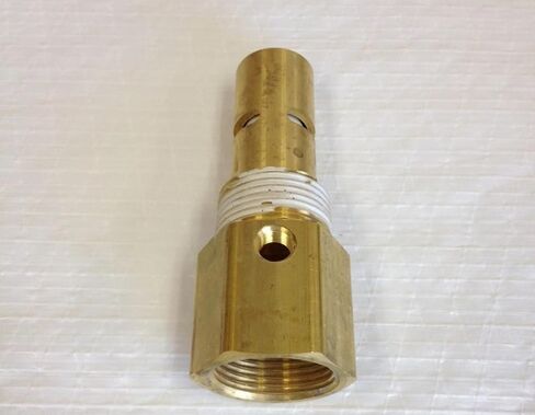 P1010T air compressor part in tank check valve 1" FPT X 1" MPT, on side for unloader tube in Saudi Arabia