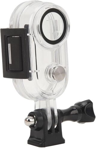 AYNEFY Sports Camera Housing Case, PC Tempered Glass Dive Case, 197ft Underwater Protection for GO 3 Action Camera in Saudi Arabia